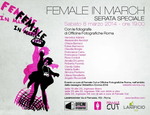 Serata “Female in March” – 8 marzo 2014 (“Female in March” evening – 8 March 2014) — 1