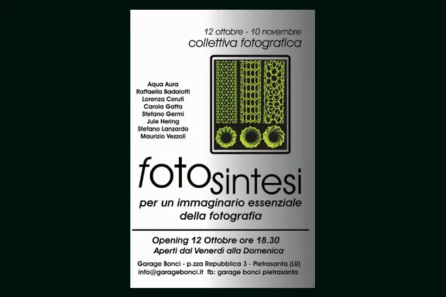 Fotosintesi – per un immaginario essenziale della fotografia — 1