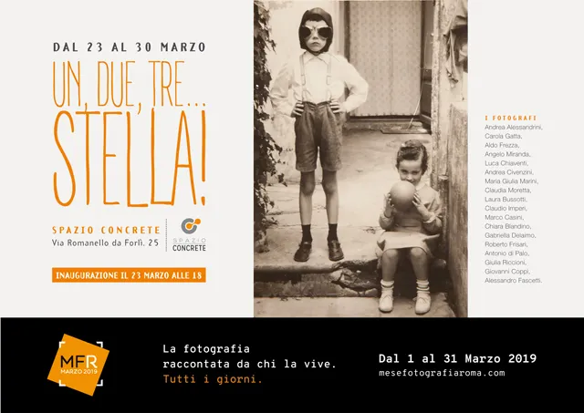 Mostra “Un, due, tre… stella!” (“Un, due, tre… stella!” exhibition) — 1