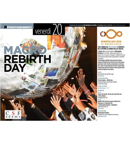 Rebirth Day al Macro Asilo (Rebirth Day at Macro Asilo) — 1