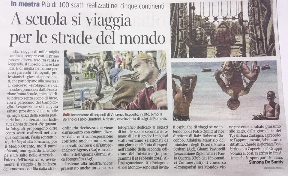 Mostra “Protagonisti nel Mondo” (Exhibition “Protagonisti nel Mondo”) — 2